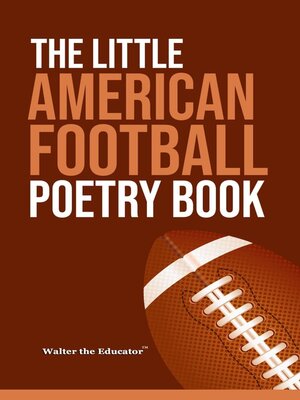 cover image of The Little American Football Poetry Book